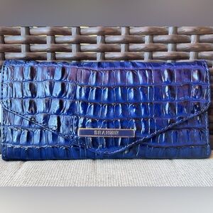 NWT Brahmin Veronica in INK LEONTYNE Trifold Wallet